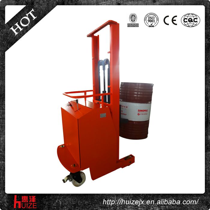 2半電動(dòng)配重油桶車（無底腿，只堆垛，不翻轉(zhuǎn)）