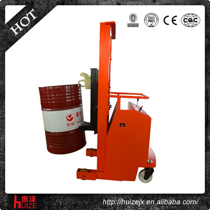 半電動(dòng)配重油桶車（無底腿，只堆垛，不翻轉(zhuǎn)）